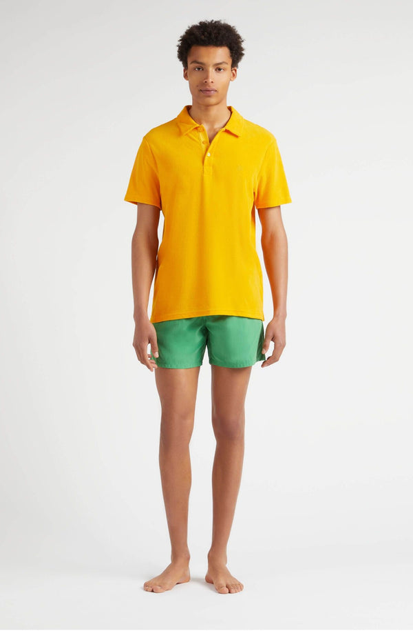 VILEBREQUIN Men Terry Polo Shirt Solid