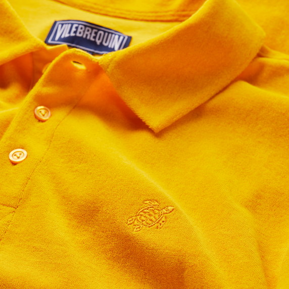 VILEBREQUIN Men Terry Polo Shirt Solid