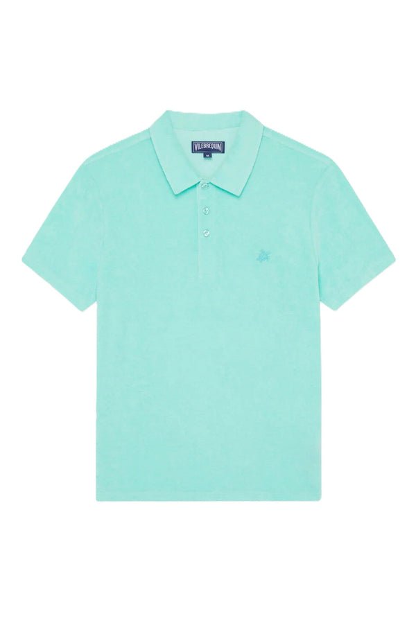 VILEBREQUIN Men Terry Polo Shirt Solid