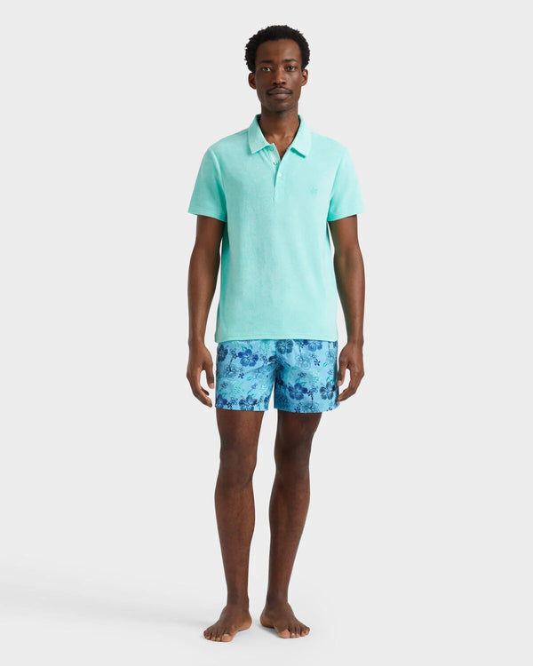 VILEBREQUIN Men Terry Polo Shirt Solid