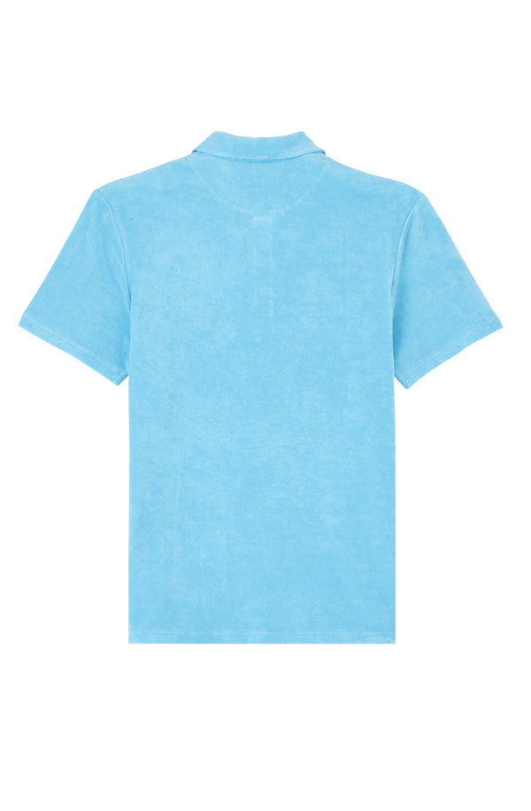 VILEBREQUIN Men Terry Polo Shirt Solid