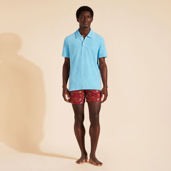 VILEBREQUIN Men Terry Polo Shirt Solid
