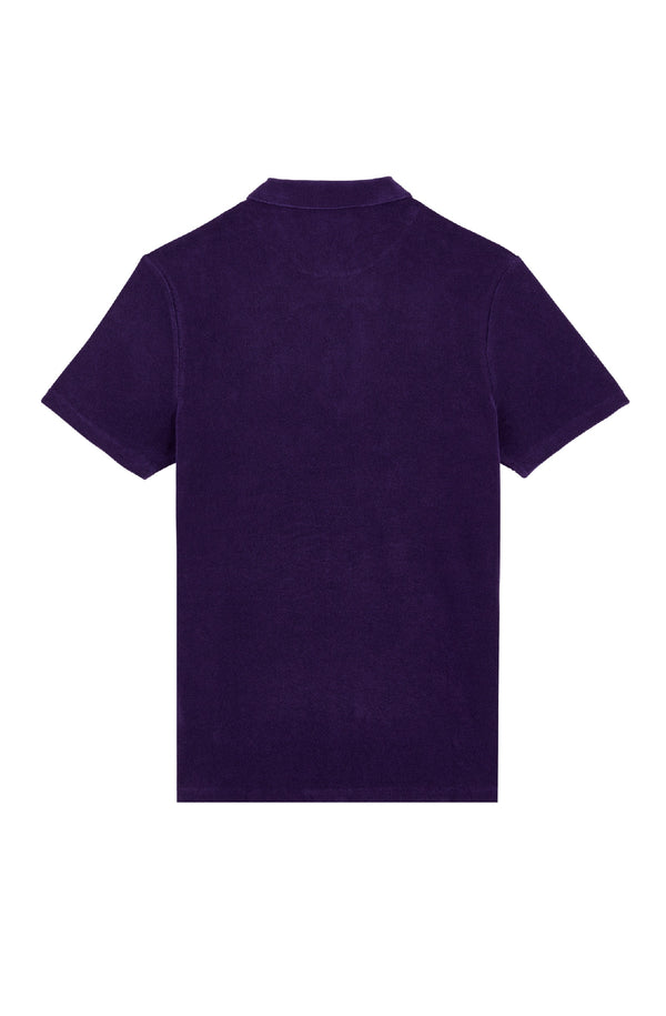 VILEBREQUIN Men Terry Polo Shirt Solid