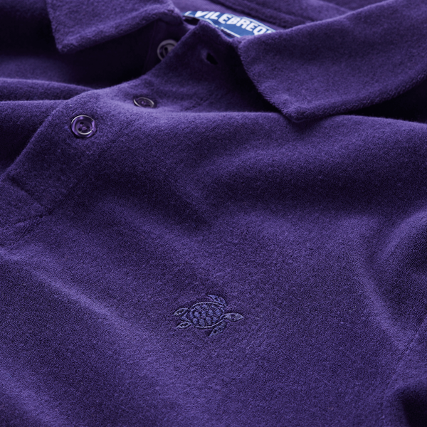 VILEBREQUIN Men Terry Polo Shirt Solid