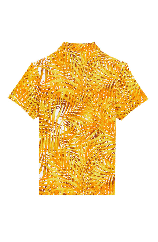 VILEBREQUIN Men Terry Polo Palm Leaves