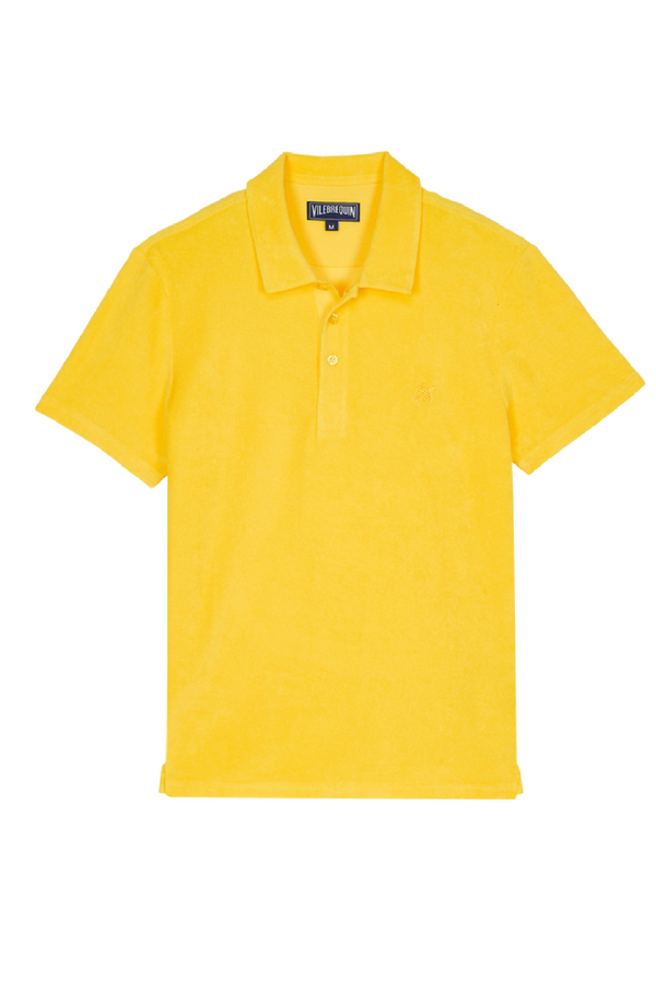 VILEBREQUIN Men Terry Polo Solid