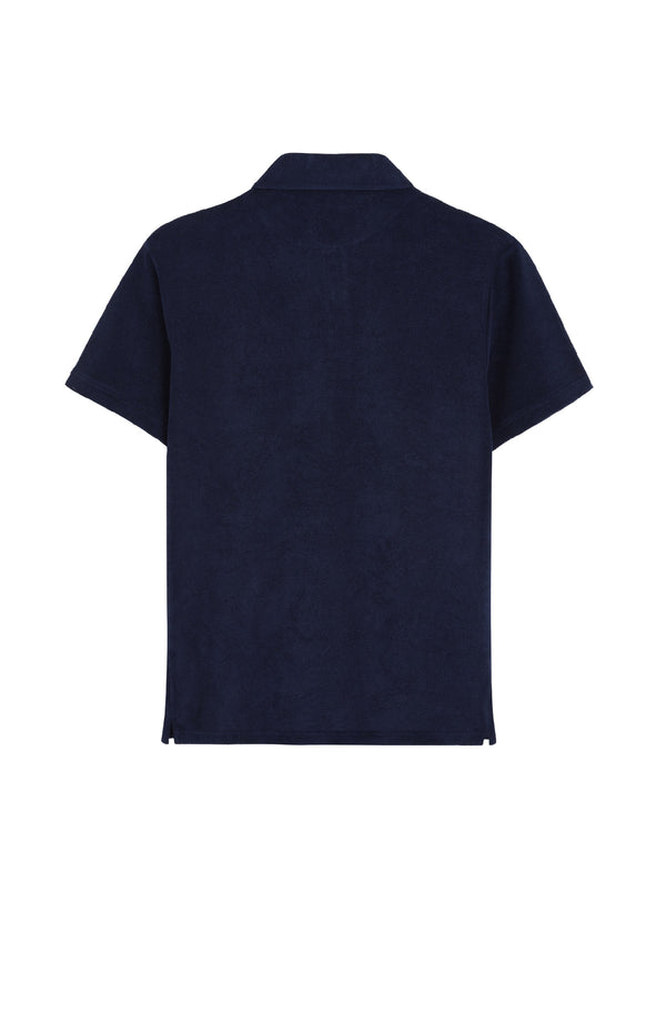 VILEBREQUIN Men Terry Polo Solid