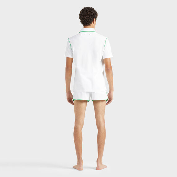 VILEBREQUIN Men Pique Cotton Polo VBQ Line