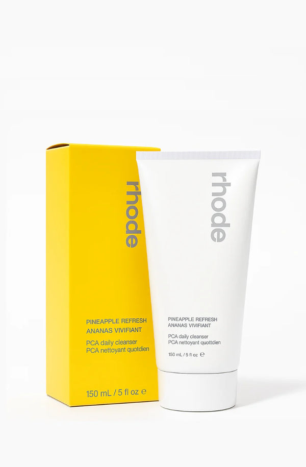 RHODE Women Pineapple Refresh Daily Cleanser – Hydrating Balm-to-Lather Face Wash 150ml