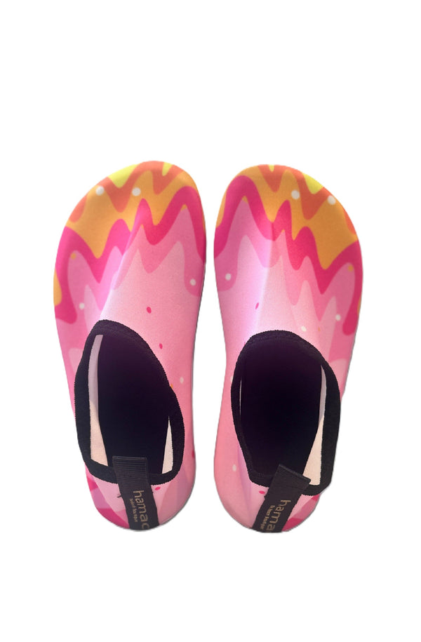 HAMAC Girls Pool Socks Waves Print