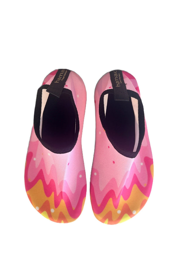 HAMAC Girls Pool Socks Waves Print