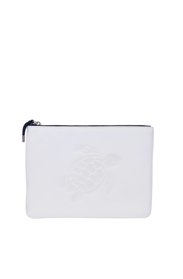 VILEBREQUIN Unisex Zipped Turtle Beach Pouch