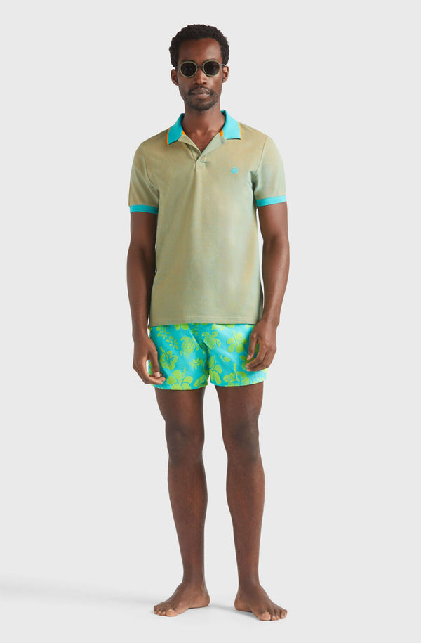 VILEBREQUIN Men Cotton Polo Shirt Solid