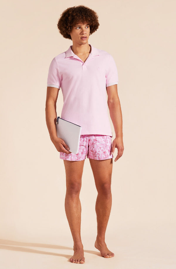 VILEBREQUIN Men Cotton Polo Solid