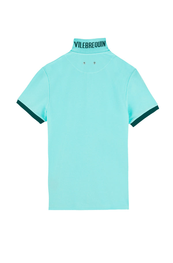 VILEBREQUIN Men Cotton Pique Polo Shirt Solid