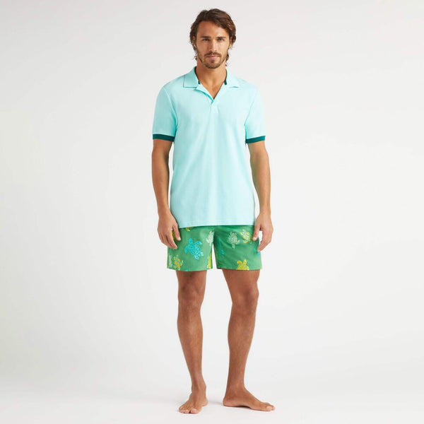 VILEBREQUIN Men Cotton Pique Polo Shirt Solid