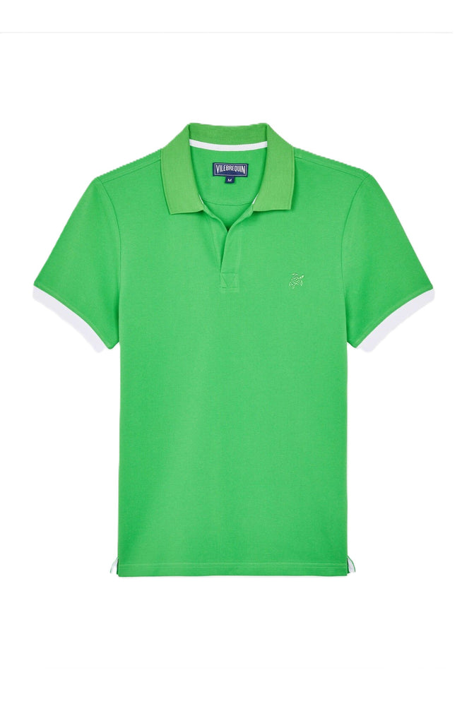 VILEBREQUIN Men Organic Cotton Pique Polo Shirt Solid
