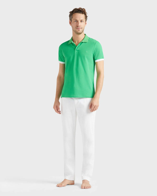 VILEBREQUIN Men Organic Cotton Pique Polo Shirt Solid