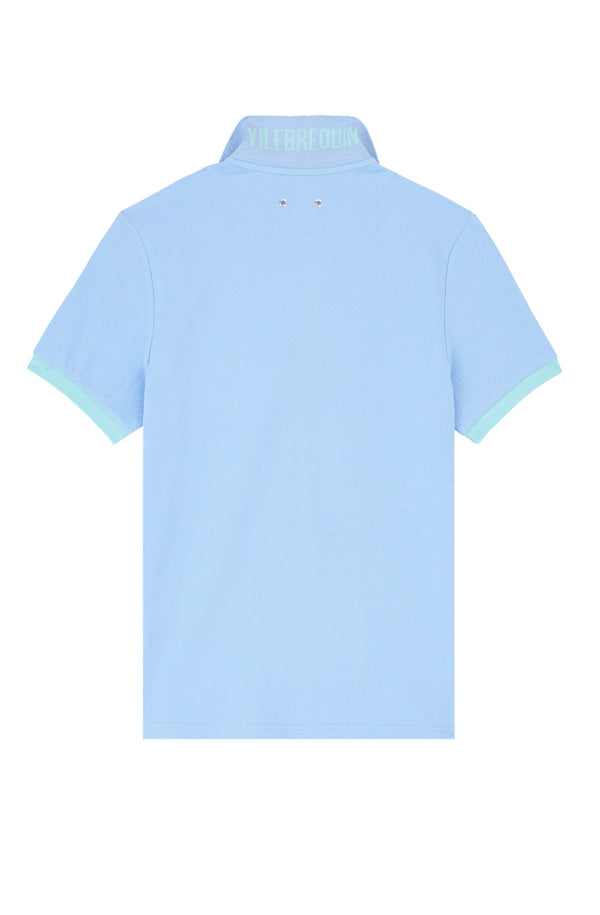 VILEBREQUIN Men Cotton Pique Polo Shirt Solid