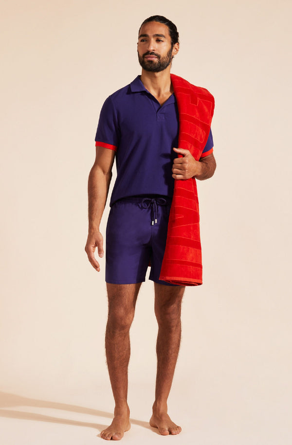 VILEBREQUIN Men Cotton Polo Solid