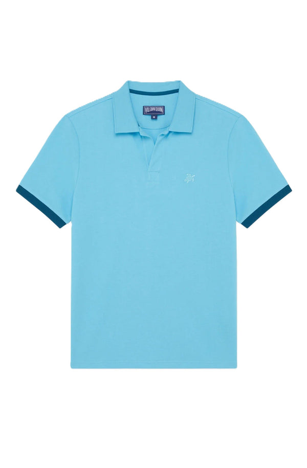 VILEBREQUIN Men Organic Cotton Pique Polo Shirt Solid
