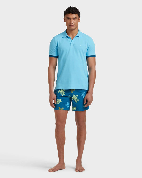 VILEBREQUIN Men Organic Cotton Pique Polo Shirt Solid