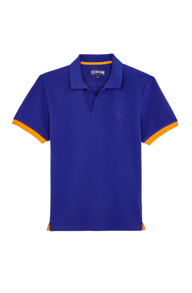 VILEBREQUIN Men Organic Cotton Pique Polo Shirt Solid