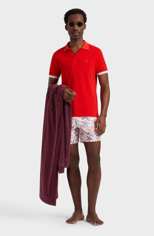 VILEBREQUIN Men Organic Cotton Pique Polo Shirt Solid