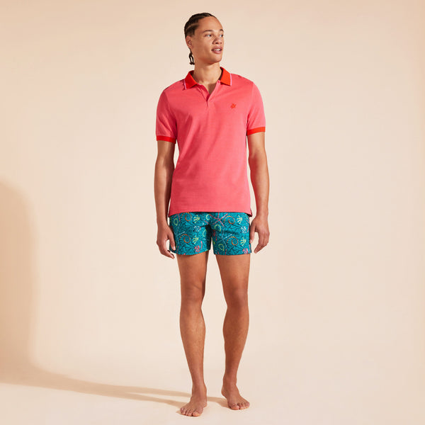 VILEBREQUIN Men Polo Changing Color Solid