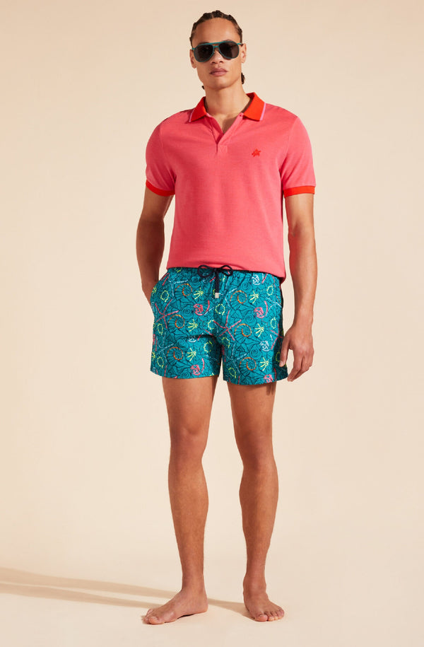 VILEBREQUIN Men Polo Changing Color Solid