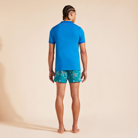 VILEBREQUIN Men Stretch Swim Shorts Vendome Turtles