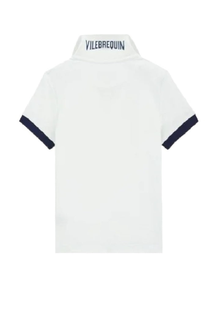 VILEBREQUIN Men Cotton Pique Polo Shirt Solid