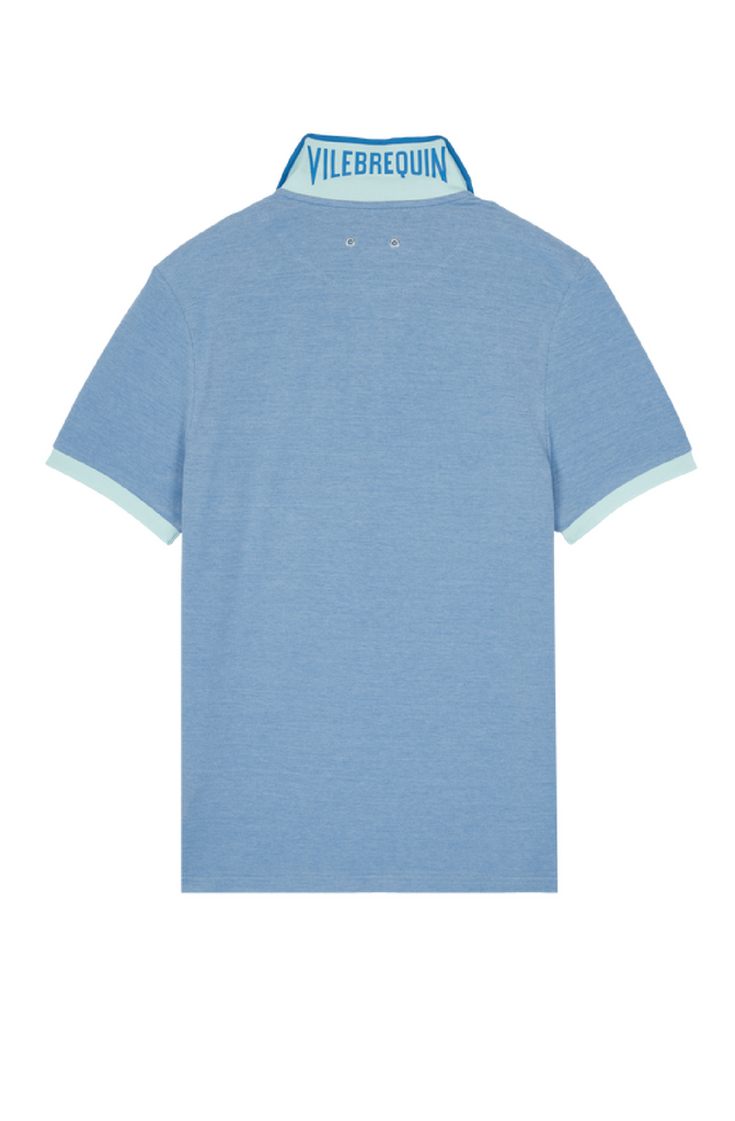 VILEBREQUIN Men Cotton Changing Color Pique Polo Shirt