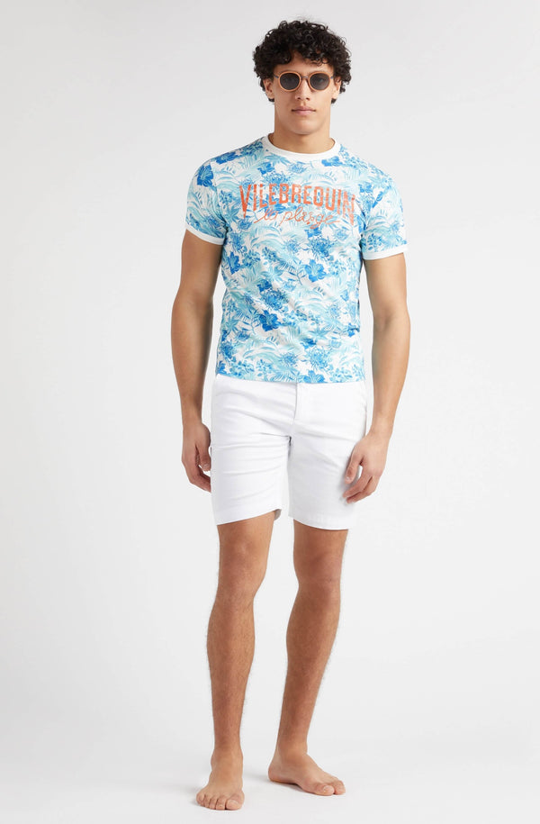 VILEBREQUIN Men Tencel Bermuda Shorts Solid