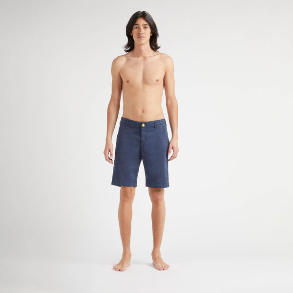 VILEBREQUIN Men Tencel Bermuda Shorts Solid