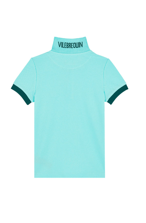 VILEBREQUIN Boys Cotton Pique Polo Solid