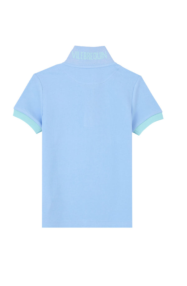 VILEBREQUIN Boys Cotton Pique Polo Shirt Solid