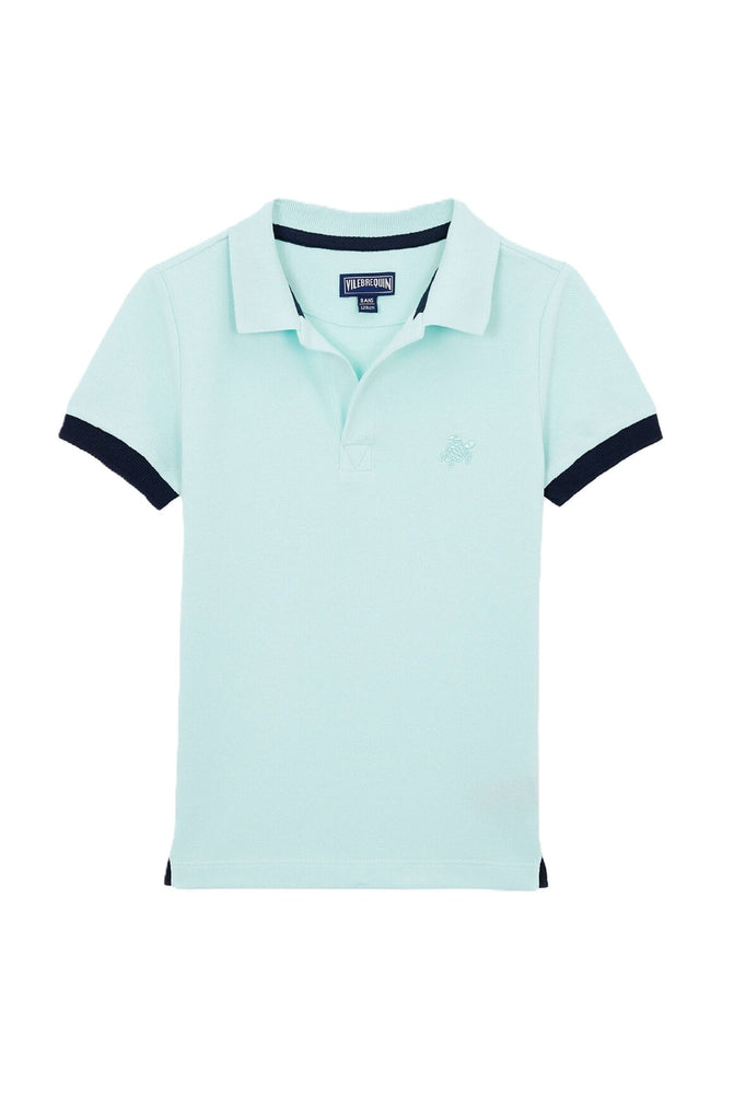 VILEBREQUIN Boys Organic Cotton Polo Solid