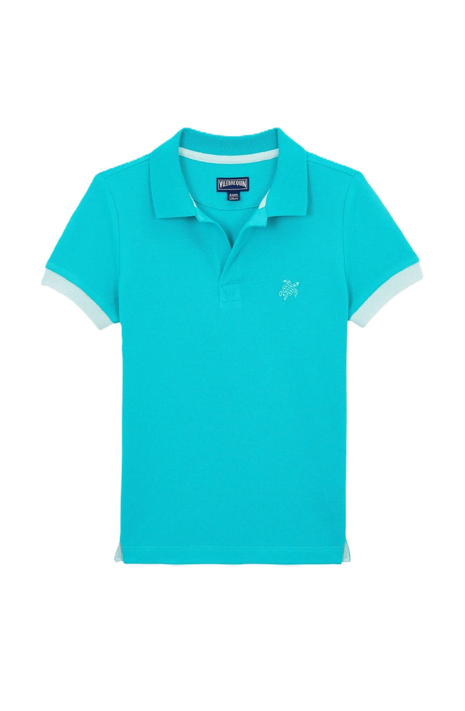 VILEBREQUIN Boys Organic Cotton Polo Solid