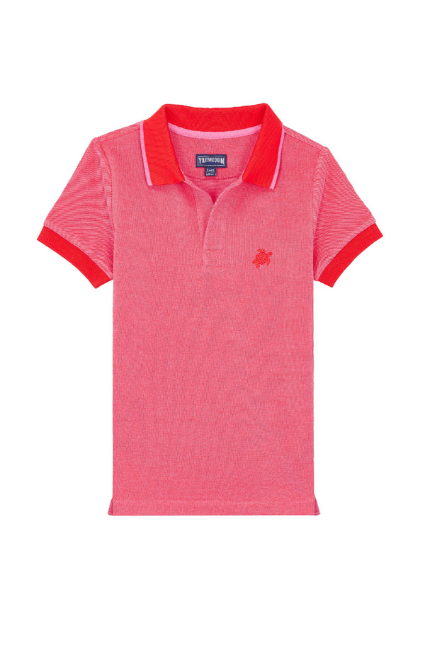 VILEBREQUIN Boys Cotton Changing Polo Solid
