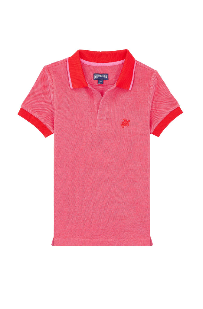 VILEBREQUIN Boys Cotton Changing Polo Solid
