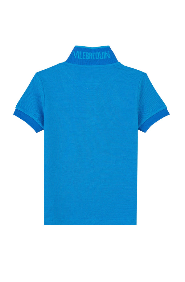 VILEBREQUIN Boys Cotton Polo Solid