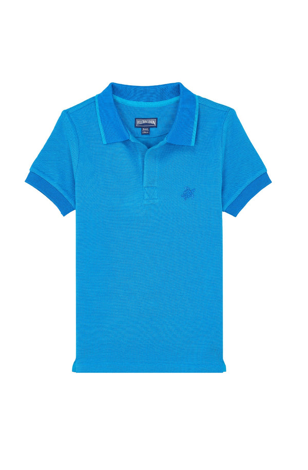 VILEBREQUIN Boys Cotton Polo Solid