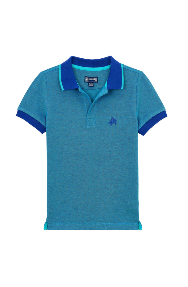 VILEBREQUIN Boys Changing Color Cotton Pique Polo