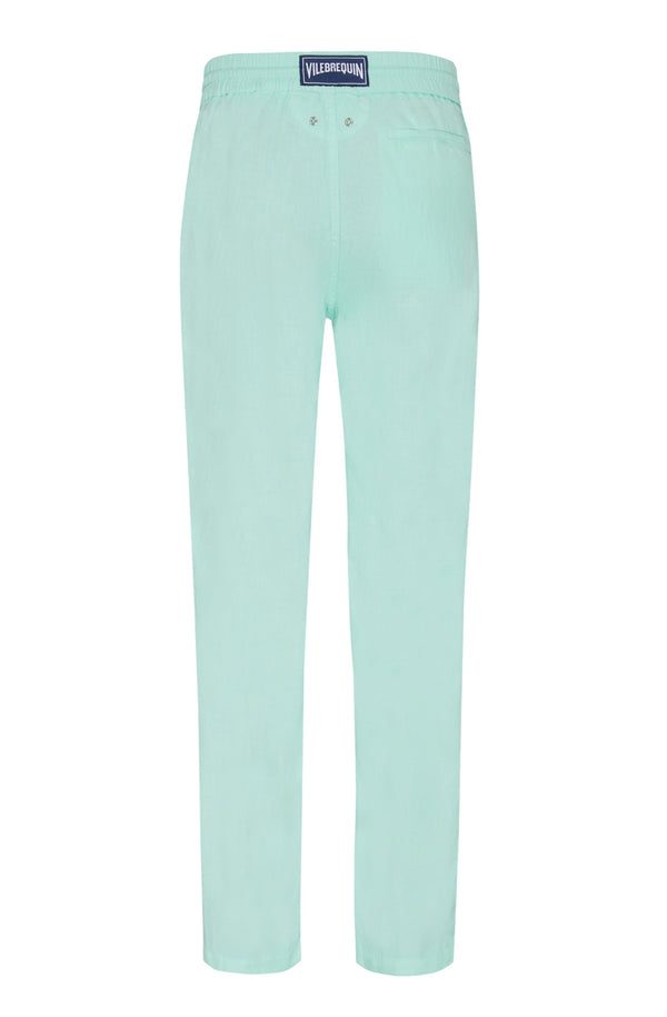 VILEBREQUIN Men Linen Pants Regular Fit Solid
