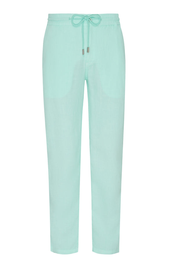 VILEBREQUIN Men Linen Pants Regular Fit Solid