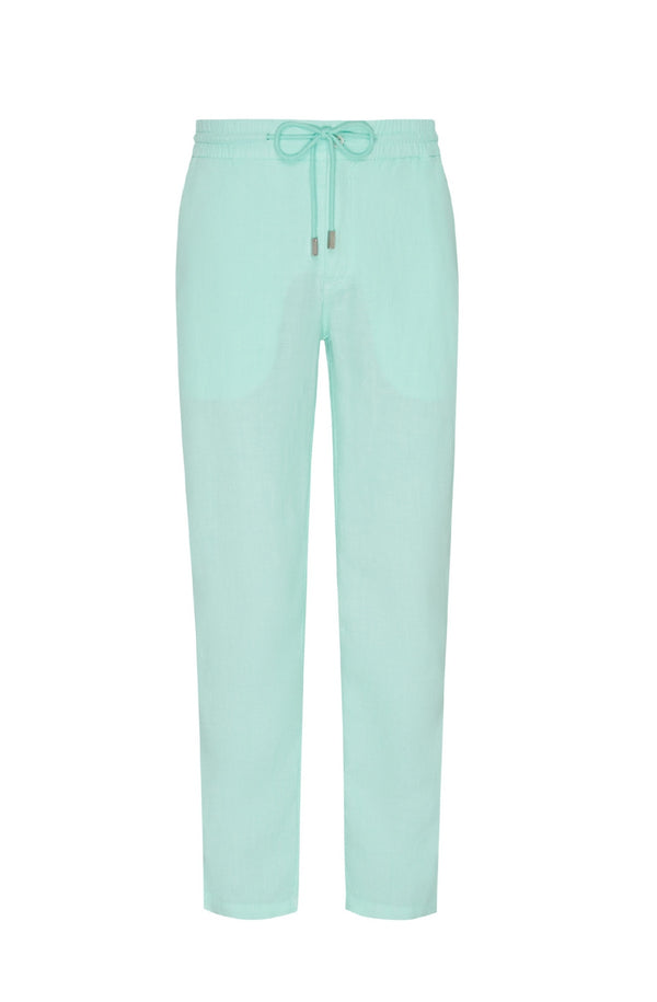 VILEBREQUIN Men Linen Pants Regular Fit Solid