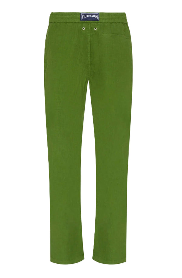 VILEBREQUIN Men Linen Pants Regular Fit Solid