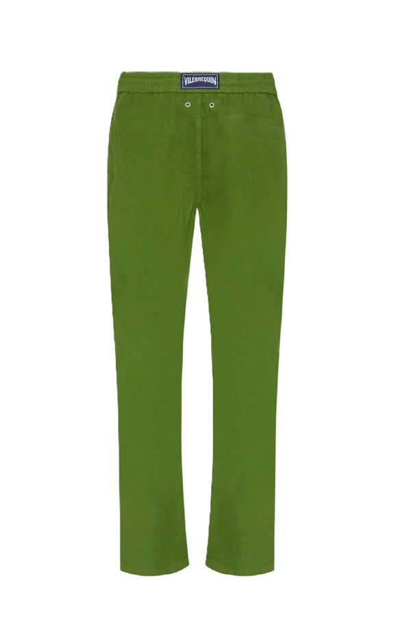 VILEBREQUIN Men Linen Pants Regular Fit Solid