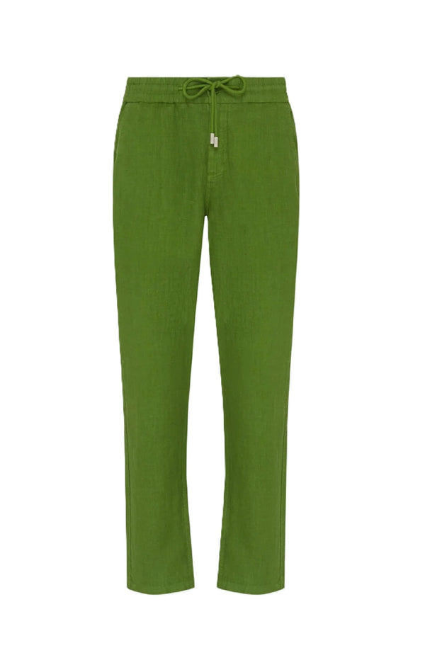 VILEBREQUIN Men Linen Pants Regular Fit Solid